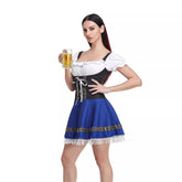 Halloween Dienstmädchen Uniform Bardame Kleider